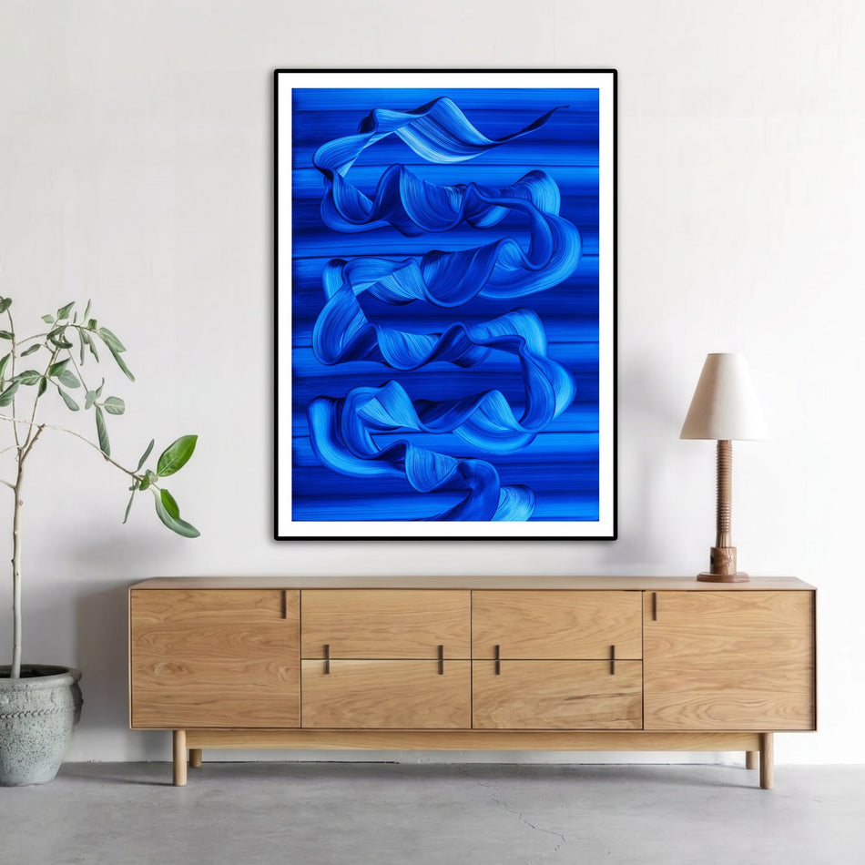 Energy Beneath the Blue - Limited Edition Art Print