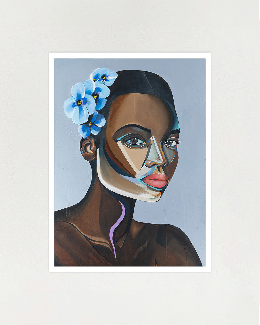 Inclusion | Abstract Portrait Print