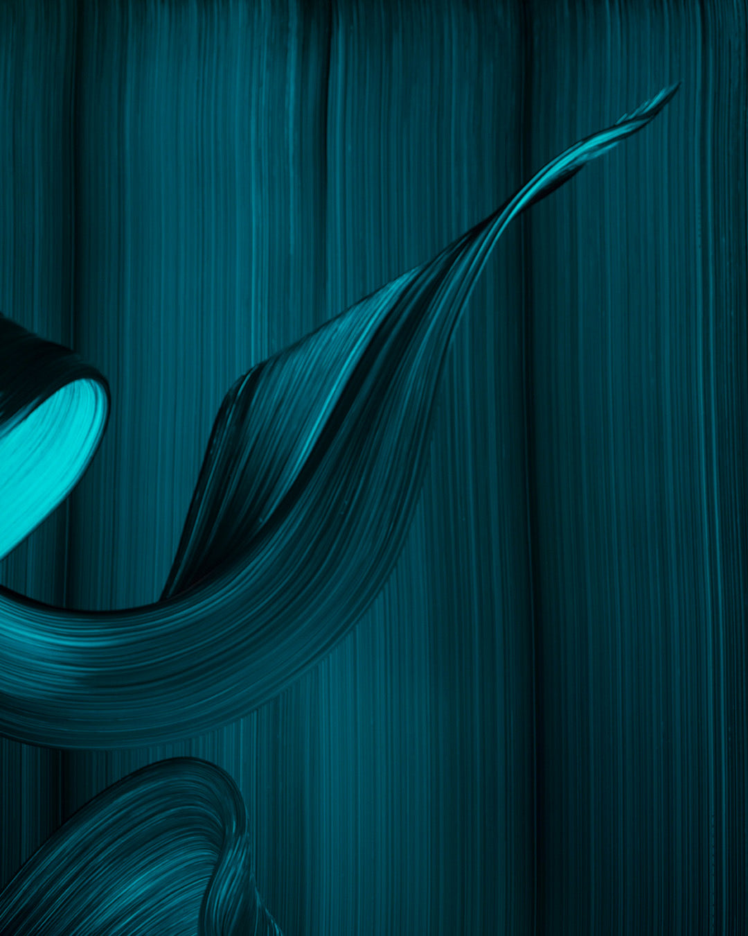 Water Carving Its Own Path | Ocean-Inspired Abstract Art Print